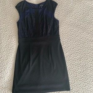 AUW black and blue lace dress, size L